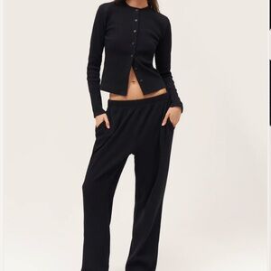 AWAYDAY PLEATED TOP + PANT SET